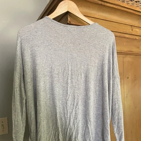 SILENCE + NOISE long sleeve t shirt - grey - Picture 2 of 2